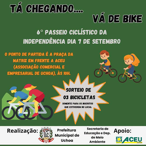 Vá de bike 2026 | Inscrições abertas!
