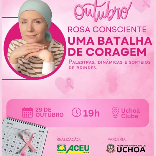 Outubro Rosa | Participe do evento de prevenção e conscientização!