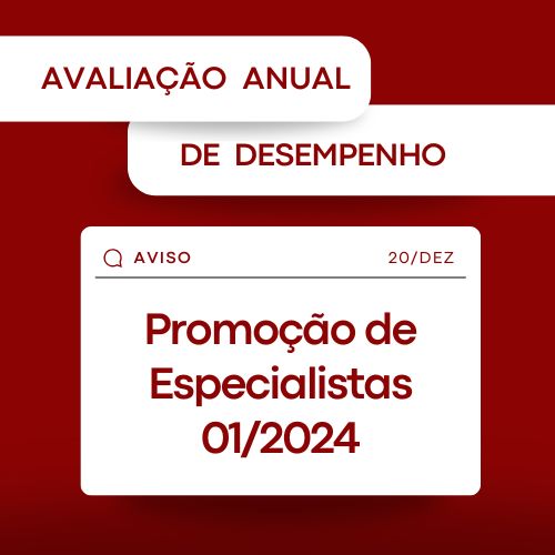 Promoção de Especialistas 01/2024